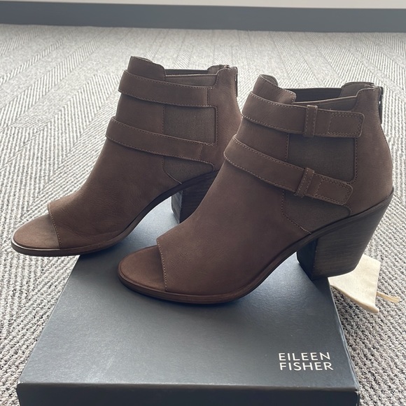 Eileen Fisher - List Nu Peep Toe ankle boot - Picture 2 of 11